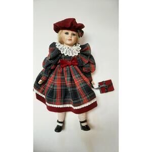 17" Antique Porcelain Doll